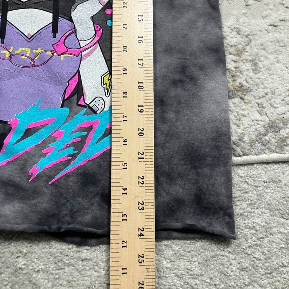Hot Topic Anime T Shirt Cyberpunk Graphic Tie Dye Distressed Emo Grunge Size S - Picture 6 of 8